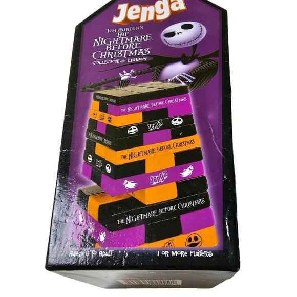 The Nightmare Before Christmas Jenga Collectors Edition Complete 2009 Tim Burton - Picture 6 of 7
